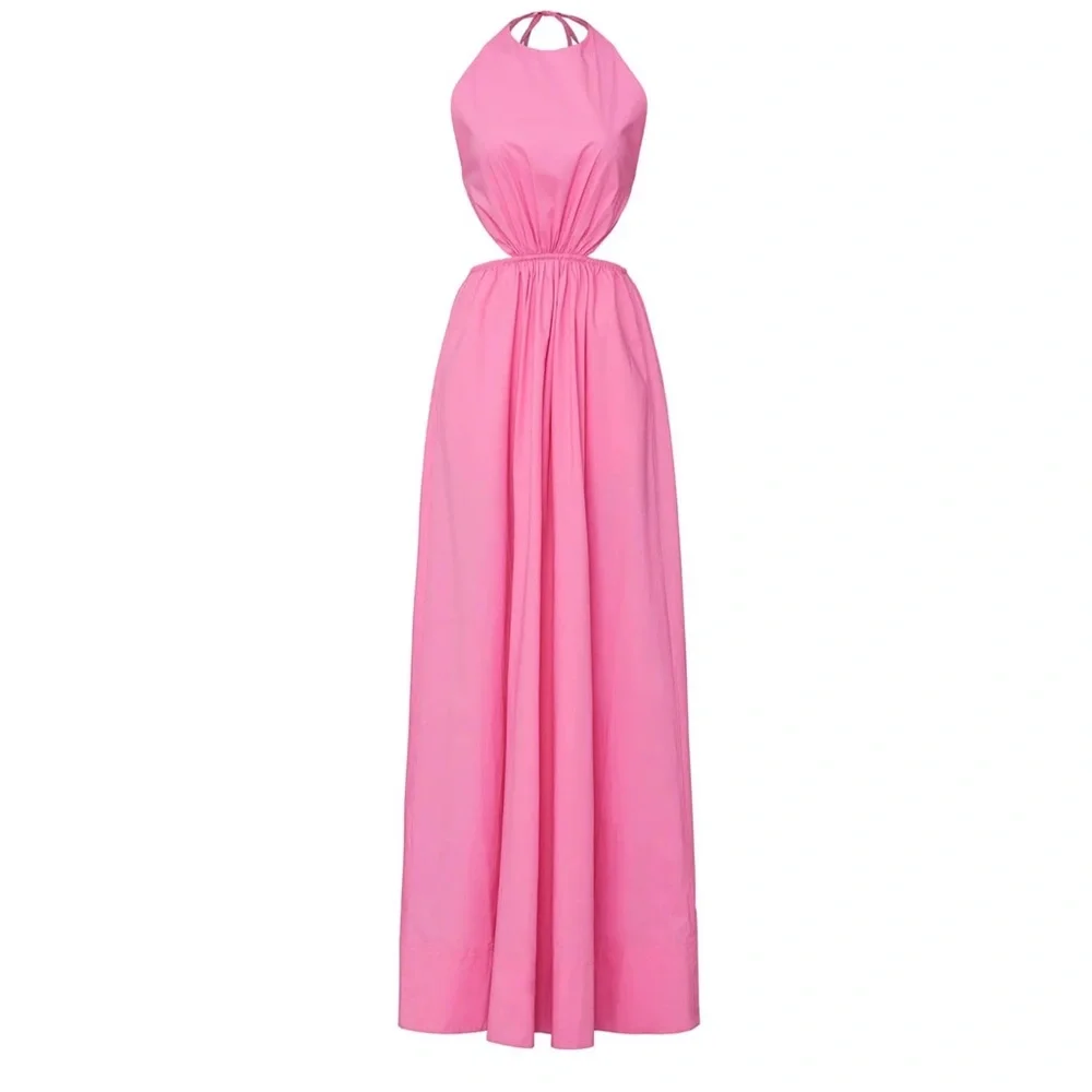 Staud Apfel Cutout Backless Dress - Picture 6 of 14